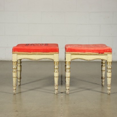 antique, chair, antique chairs, antique chair, antique Italian chair, antique chair, neoclassical chair, 19th century chair, Pair of Empire Stools