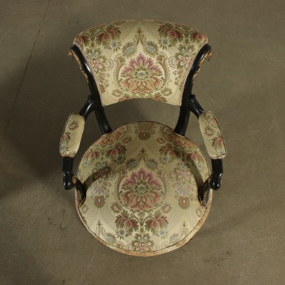 antiguo, sillón, sillones antiguos, sillón antiguo, sillón italiano antiguo, sillón antiguo, sillón neoclásico, sillón del siglo XIX, par de sillones Napoleón III