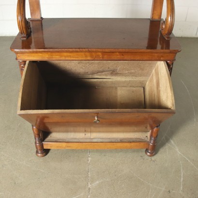 Louis Philippe Woodshed Walnut Italy 19th Century