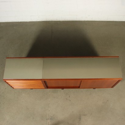 Sideboard SE3 By Osvaldo Borsani For Tecno Teak Veneer 1960s