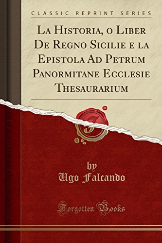 La Historia o Liber De Regno Sicilie%,La Historia o Liber De Regno Sicilie%