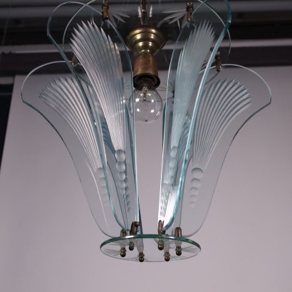 Lampe Laiton - Italie Années 1940-1950