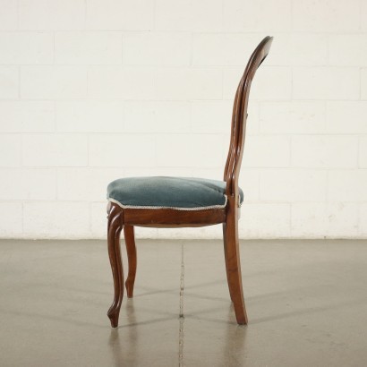Antik, Stuhl, antike Stühle, antiker Stuhl, antiker italienischer Stuhl, antiker Stuhl, neoklassischer Stuhl, Stuhl des 19. Jahrhunderts, Gruppe von acht englischen viktorianischen Stühlen