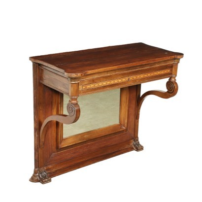 antiquités, autres meubles, antiquités autres meubles, autres antiquités, autres antiquités italiennes, autres antiquités, autres meubles néoclassiques, autres meubles du XIXe siècle, Console Carlo X