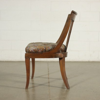 antique, chair, antique chairs, antique chair, antique Italian chair, antique chair, neoclassical chair, 19th century chair, Group of Four Gondola Rest Chairs