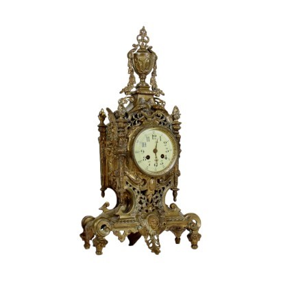Table Pendulum Clock Bronze France 19th Century