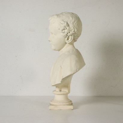 Gypsum Bust Italy 20th Century