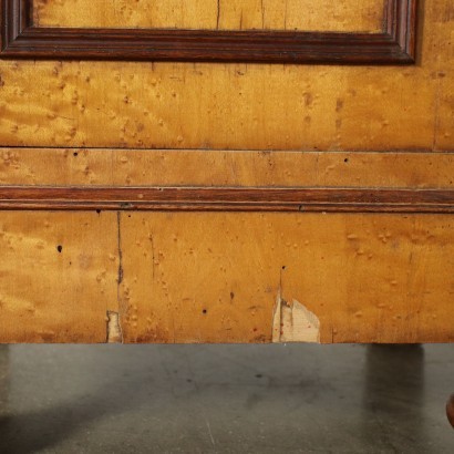 Pair of Umbertine Bedside Tables Mahogany Marple Italy 19th Century