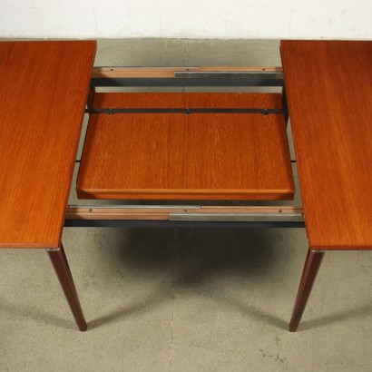 Table T97 Eugenio Gerli Tecno Teak Veneer Beech Metal 1960s