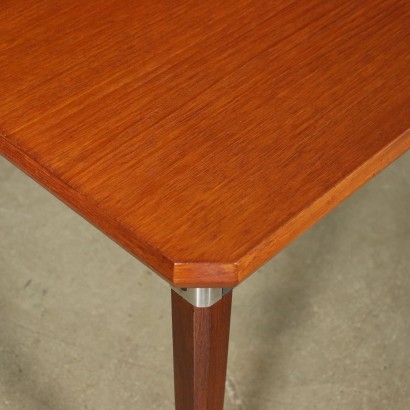 Table T97 Eugenio Gerli Tecno Teak Veneer Beech Metal 1960s