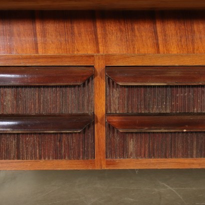 Cabinet Veneered Wood Italy 1950s