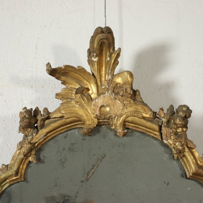 antiquariato, specchiera, antiquariato specchiera, specchiera antica, specchiera antica italiana, specchiera di antiquariato, specchiera neoclassica, specchiera del 800 - antiquariato, cornice, antiquariato cornice, cornice antica, cornice antica italiana, cornice di antiquariato, cornice neoclassico, cornice del 800,Coppia di Specchiere Barocchetto