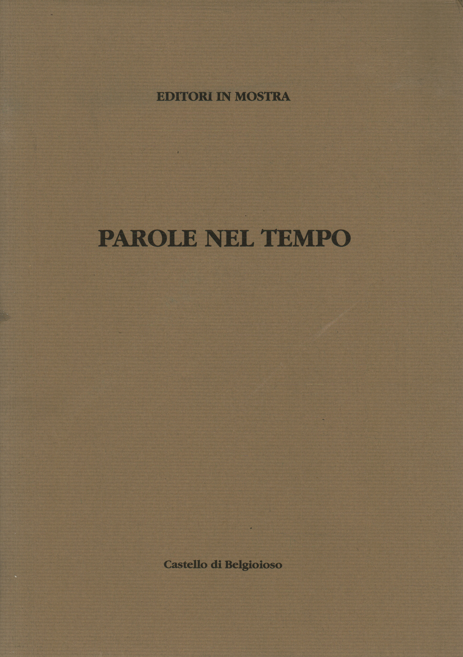 Parole nel tempo