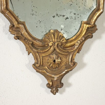 Piedmontese Barochetto Mirror Italy 18th Century