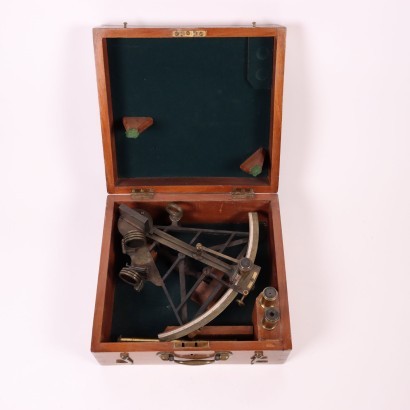 Sextant Laiton Acajou - Angleterre XIX Siècle