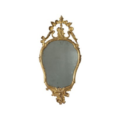 Barocchetto Lombard Mirror Italy 18th Century