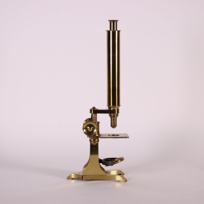 Brass Microscope England 19th Century