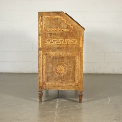 Neoclassical Rolo Drop-Leaf Secretaire Italy 18th Century