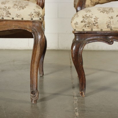 antique, fauteuil, fauteuils antiques, fauteuil antique, fauteuil italien antique, fauteuil antique, fauteuil néoclassique, fauteuil du XIXe siècle, Deux fauteuils baroques