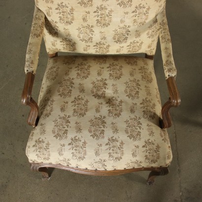 antique, armchair, antique armchairs, antique armchair, antique Italian armchair, antique armchair, neoclassical armchair, 19th century armchair, Two Baroque armchairs