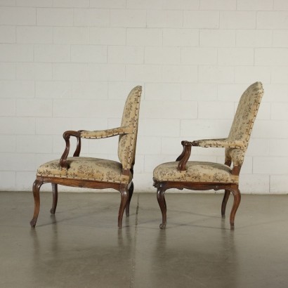 antique, fauteuil, fauteuils antiques, fauteuil antique, fauteuil italien antique, fauteuil antique, fauteuil néoclassique, fauteuil du XIXe siècle, Deux fauteuils baroques