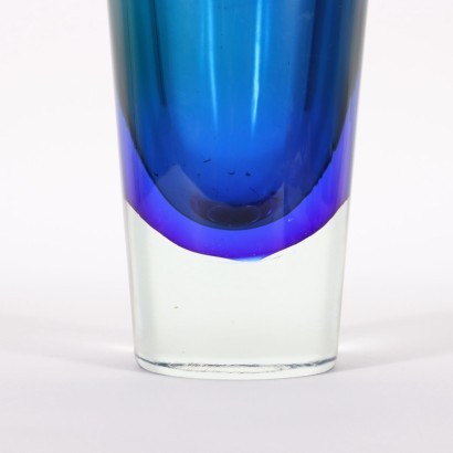 Submerged Glass Vase Murano 1960s