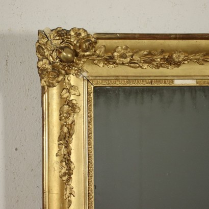 Miroir Bois Doré - France XIX Siècle