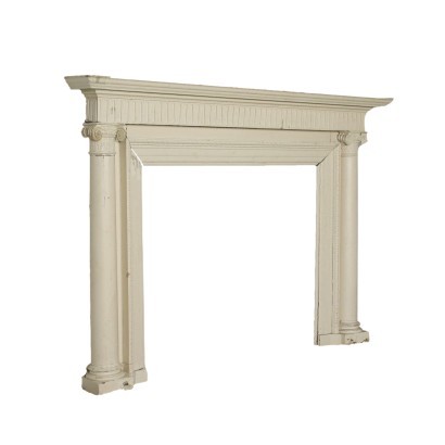 Neoclassical fireplace