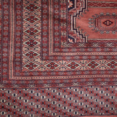 Buchara Teppich Großer Knoten Wolle - Pakistan