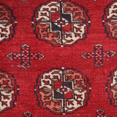 Tapis Boukhara Noeud Fin Laine - Turkmenistan Années 1930-1940