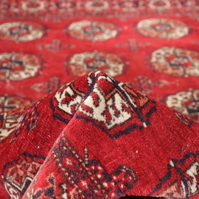 Tapis Boukhara Noeud Fin Laine - Turkmenistan Années 1930-1940