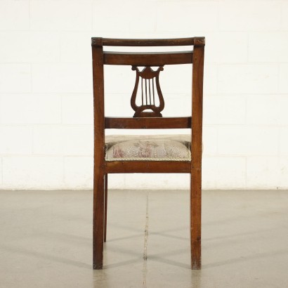 antiquariato, sedia, antiquariato sedie, sedia antica, sedia antica italiana, sedia di antiquariato, sedia neoclassica, sedia del 800,Gruppo di Quattro Sedie Impero