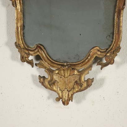 Lombard Barocchetto Wall Mirror Italy 18th Century