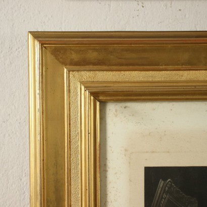 antique, mirror, antique mirror, antique mirror, antique Italian mirror, antique mirror, neoclassical mirror, mirror of the 19th century - antiques, frame, antique frame, antique frame, antique Italian frame, antique frame, neoclassical frame, 19th century frame, Group of Four Frames Late 19th Century
