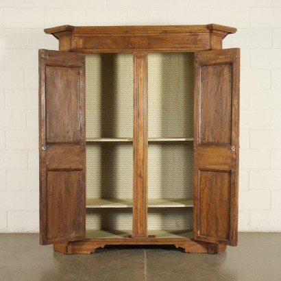 Antiquitäten, Kleiderschrank, Antiker Kleiderschrank, Antiker Kleiderschrank, Antiker italienischer Kleiderschrank, Antiker Kleiderschrank, neoklassizistischer Kleiderschrank, Kleiderschrank aus dem 19. Jahrhundert, Kleiderschrank mit antiken Hölzern