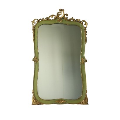 Miroir Baroque Verre - Italie XIX Siècle