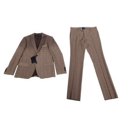 Class Cavalli Suit Wool Italy