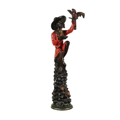 Lacquered Wooden Sculpture Italy 20th Century