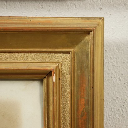 ANCOSP0117606_845491 antiquariato, specchiera, antiquariato specchiera, specchiera antica, specchiera antica italiana, specchiera di antiquariato, specchiera neoclassica, specchiera del 800 - antiquariato, cornice, antiquariato cornice, cornice antica, cornice antica italiana, cornice di antiquariato, cornice neoclassico, cornice del 800,Coppia di Cornici Rettangolari Seconda M
