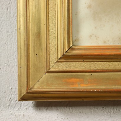 Pair of Gilded Frame Wood Italy Late 19th Century