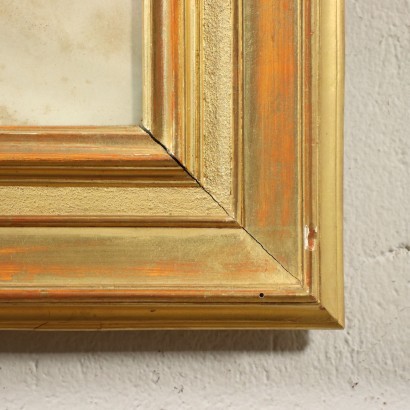 ANCOSP0117606_845493 antiquariato, specchiera, antiquariato specchiera, specchiera antica, specchiera antica italiana, specchiera di antiquariato, specchiera neoclassica, specchiera del 800 - antiquariato, cornice, antiquariato cornice, cornice antica, cornice antica italiana, cornice di antiquariato, cornice neoclassico, cornice del 800,Coppia di Cornici Rettangolari Seconda M