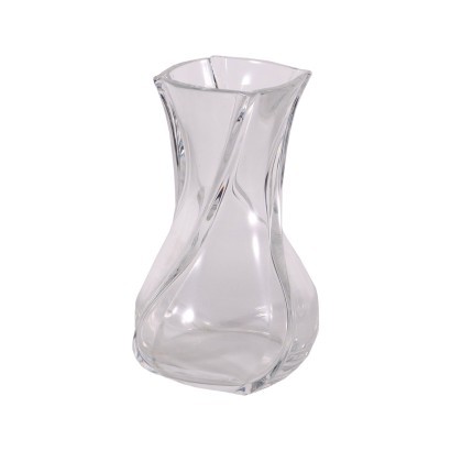 Baccarat Crystal Serpentine Vase France 20th Century