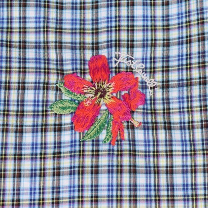 Just Cavalli Tartan Shirt Cotton Italy