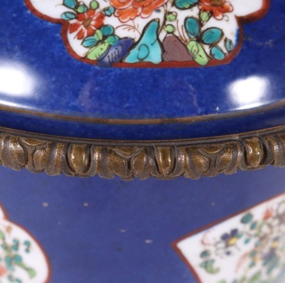 Vase avec Couvercle Céramique - Chine Fin de '800