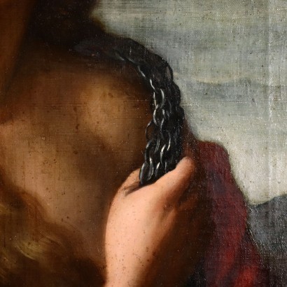 Oil on Canvas Religious Subject - Italy XVII-XVIII Century