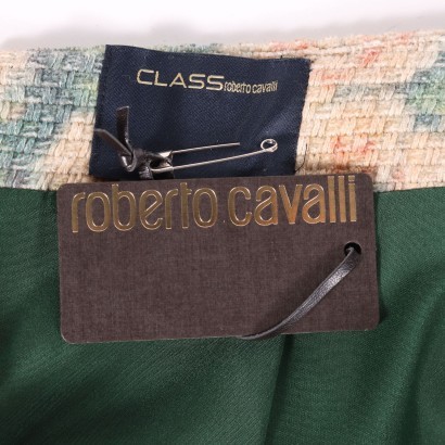 Cavalli Class Skirt Cotton Wool Italy