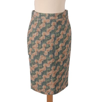 Cavalli Class Skirt Cotton Wool Italy