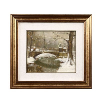 Ernesto Alcide Campestrini, Snow at the park in Milan (Ponte delle% 2, Ernesto Alcide Campestrini, Snow at the park in Milan (Ponte delle% 2, Ernesto Alcide Campestrini, Snow at the park in Milan (Ponte delle% 2, Ernesto Alcide Campestrini, Snow at the park in Milan (Ponte delle% 2, Ernesto Alcide Campestrini, Neve at the park in Milan (Ponte delle% 2, Ernesto Alcide Campestrini