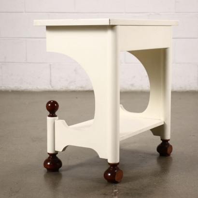 Paire de Tables de Chevet Bois - Italie Années 1970