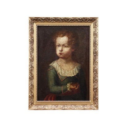 Retrato de una niña, Anónimo